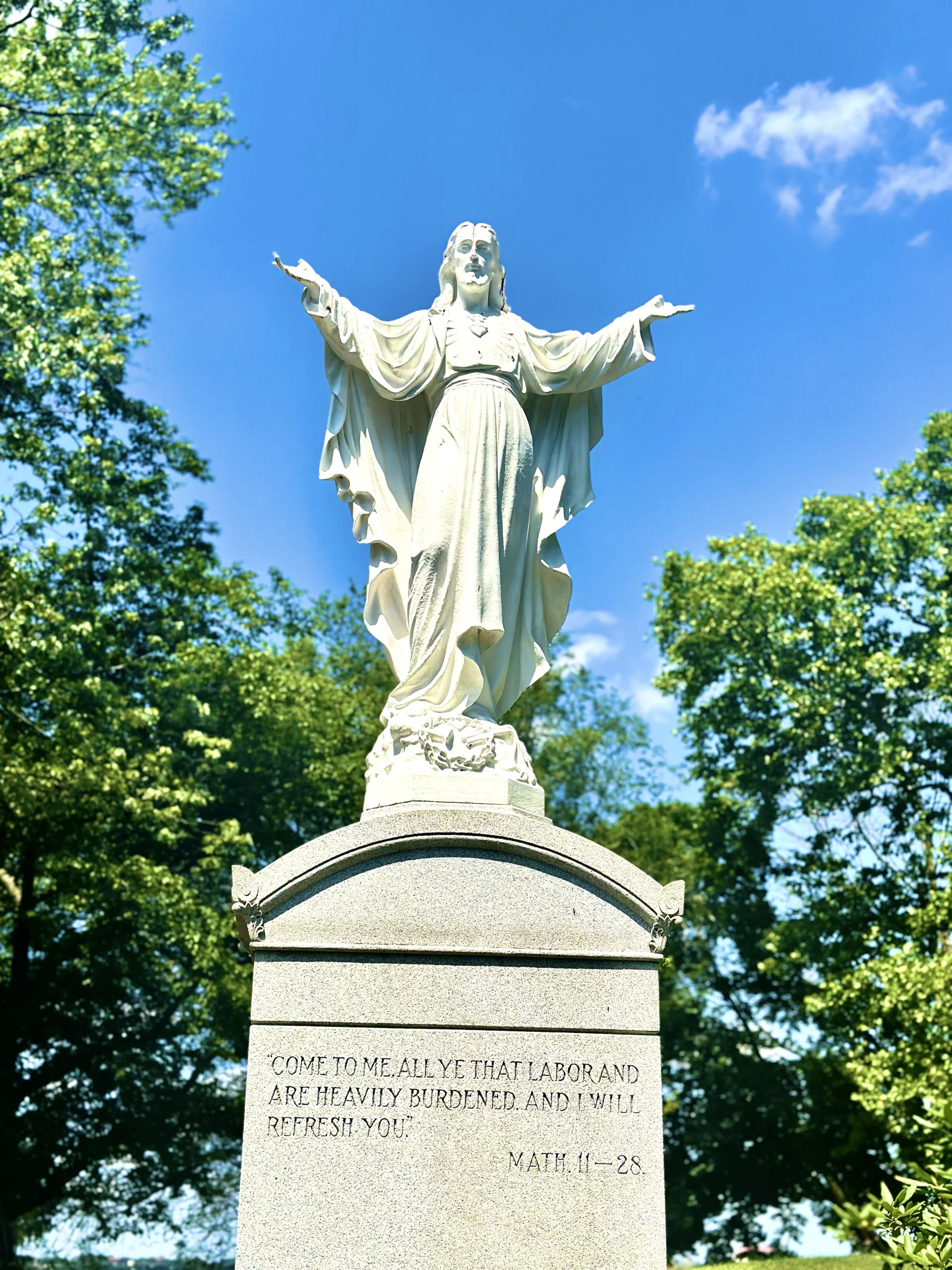 religious statue outdoors